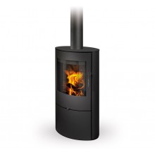 Дровяная печь Romotop Ovalis (Овалис) сталь