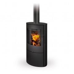 Дровяная печь Romotop Ovalis (Овалис) сталь