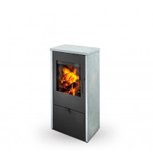 Дровяная печь Romotop Alpera (Алпера) F 02 камень