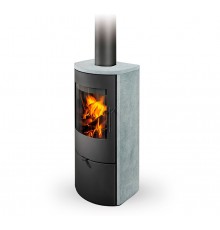 Дровяная печь Romotop Alpera (Алпера) G 02 камень