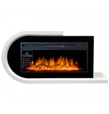 Каминокомплект Базель 42 (портал Basel L / R + очаг Royal Flame Vision 42 LED / LOG)