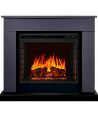 Каминокомплект Берген графит (портал Bergen + очаг Vision 23 EF LED FX)