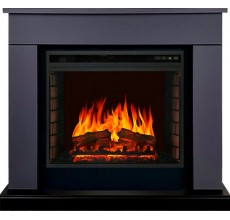Каминокомплект Берген графит (портал Bergen SFT + очаг Очаг Vision 23 EF LED FX)