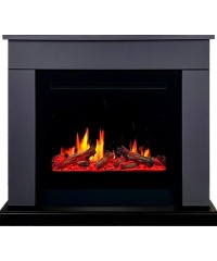 Каминокомплект Берген графит (портал Bergen + очаг 5D V-ART 25)