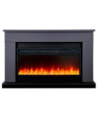 Каминокомплект Берген 42 графит (портал Bergen 42 + очаг Vision 42 LED / LOG)