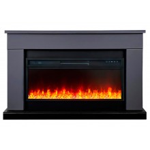 Каминокомплект Берген 42 графит (портал Bergen 42 + очаг Vision 42 LED / LOG)