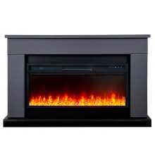 Каминокомплект Берген 42 графит (портал Bergen 42 + очаг Vision 42 LED / LOG)