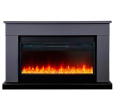 Каминокомплект Берген 42 графит (портал Bergen 42 + очаг Vision 42 LED / LOG)