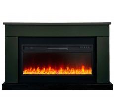 Каминокомплект Берген 42 олива (портал Bergen 42 + очаг Vision 42 LED / LOG)