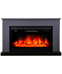 Каминокомплект Берген 42 графит (портал Bergen 42 + очаг Vision 42 LED / LOG)