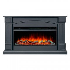 Каминокомплект Бостон 42 графит (портал Boston + очаг Vision 42 LED / LOG)