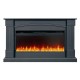 Камин линейный Boston 42 графит с очагом Vision 42