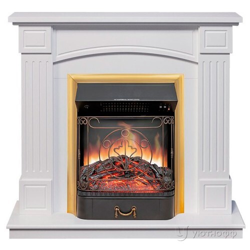 Электрокамин Бостон с очагом Fobos или Majestic на выбор