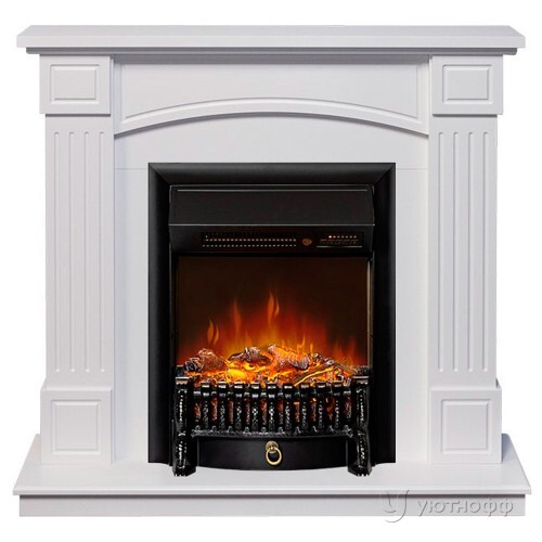 Электрокамин Бостон с очагом Fobos или Majestic на выбор