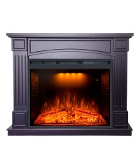 Каминокомплект Бостон венге (портал Boston + широкий очаг Emerald 28)