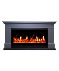 Каминокомплект Калифорния 40 графит (портал California + очаг Royal Flame 5D V-ART 40)