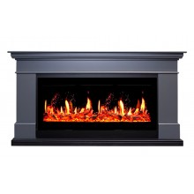 Каминокомплект Калифорния 40 графит (портал California + очаг Royal Flame 5D V-ART 40)