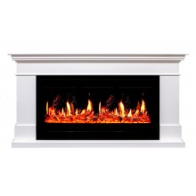 Каминокомплект Калифорния 40 белый (портал California + очаг Royal Flame 5D V-ART 40)