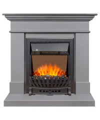 Каминокомплект Калифорния грей (портал California STD CRM + очаг Aspen Black)