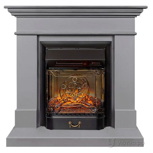 Электрокамин Калифорния грей с очагом Fobos или Majestic