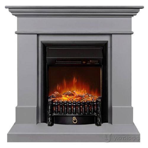 Электрокамин Калифорния грей с очагом Fobos или Majestic