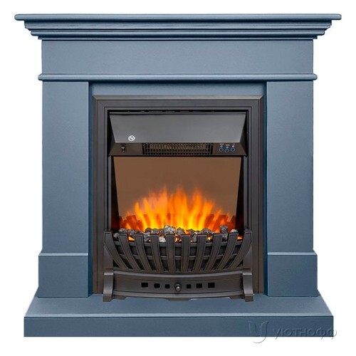 Электрокамин Калифорния санд антрацит с очагом Aspen Black