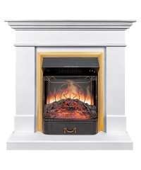 Каминокомплект Калифорния санд сноу (портал California STD CRM + очаг Fobos / Majestic)