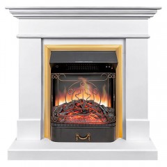 Каминокомплект Калифорния санд сноу (портал California STD CRM + очаг Fobos / Majestic)