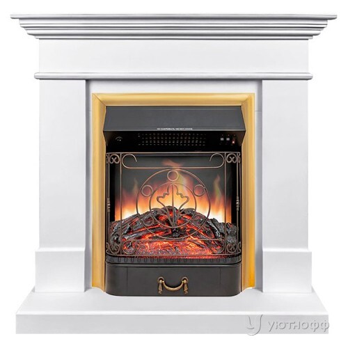 Электрокамин Калифорния санд сноу с очагом Fobos или Majestic