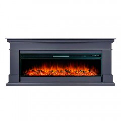 Каминокомплект Калифорния 60 графит (портал California + очаг Vision 60 LED / LOG)