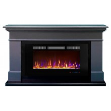 Каминокомплект Калифорния Графит Грей (портал California Graphite Grey + очаг Crystal 36/40)