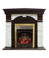 Угловой каминокомплект Дублин белый сланец (портал Royal Flame Dublin + очаг Majestic / Fobos) Угловой каминокомплект Дублин белый сланец (портал Royal Flame Dublin + очаг Majestic / Fobos)