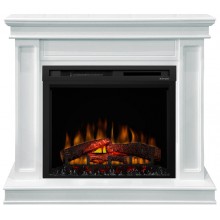 Каминокомплект Женева (портал Geneva + очаг Dimplex Symphony 2608 L / XHD 28L-INT)