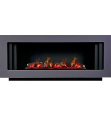 Каминокомплект Лайн серый графит (портал Line SFT + Design L1000RF 3D PS/LOG)