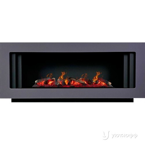 Электрокамин Лайн с очагом Design L1000RF 3D PS/LOG