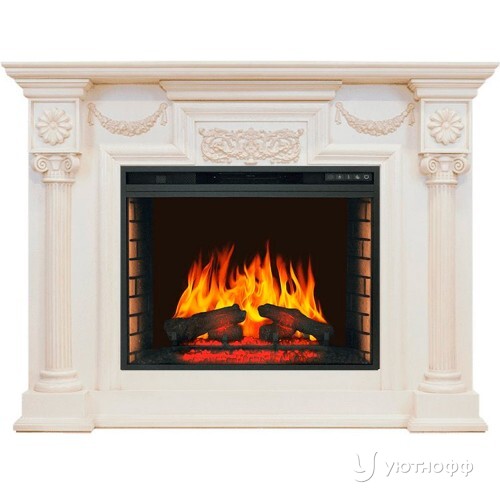 Электрокамин Лондон 28 с очагом Вижен 28 или Вижен 30 на выбор