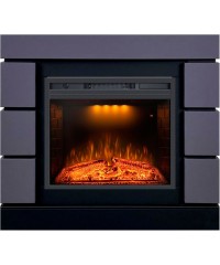 Каминокомплект Mодерн 23 серый графит (портал Modern SFT + очаг Emerald 23)