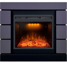 Каминокомплект Mодерн 23 серый графит (портал Modern SFT + очаг Emerald 23)