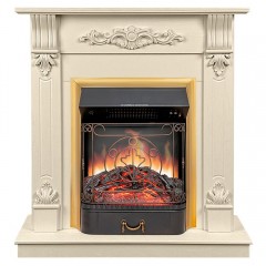 Каминокомплект Палермо слоновая кость (портал Palermo + очаг Fobos / Majestic / Aspen)