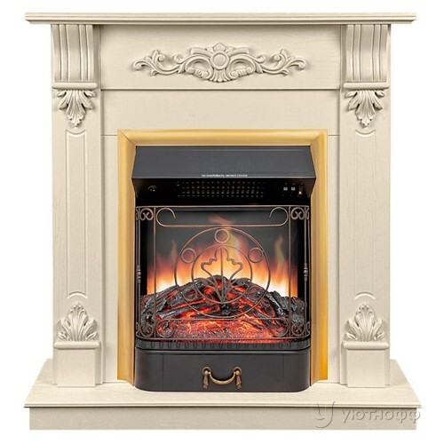 Электрокамин Палермо с очагом Фобос или Маджестик  Электрокамин Палермо с очагом Фобос или Маджестик