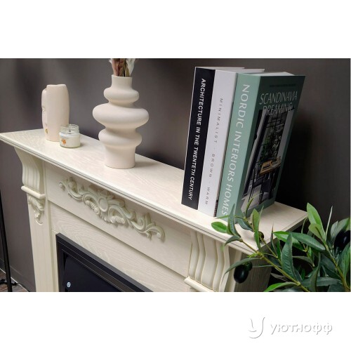 Электрокамин Палермо с очагом Фобос или Маджестик  Электрокамин Палермо с очагом Фобос или Маджестик