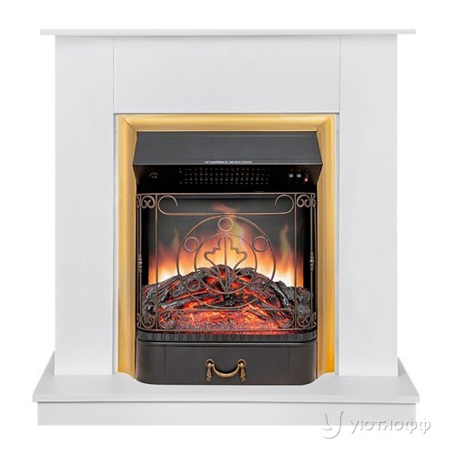 Электрокамин Скандик с очагом Fobos или Majestic