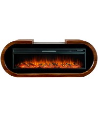 Каминокомплект Сохо 60 орех ноче (портал Soho + очаг Vision 60 LED / LOG)