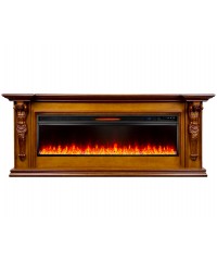 Каминокомплект Спарта 60 орех (портал Sparta 60 + очаг Royal Flame Vision 60 LED)