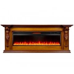 Каминокомплект Спарта 60 орех (портал Sparta 60 + очаг Royal Flame Vision 60 LED)