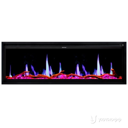 Настенный / встраиваемый электроочаг 5D V-ART LCD 50