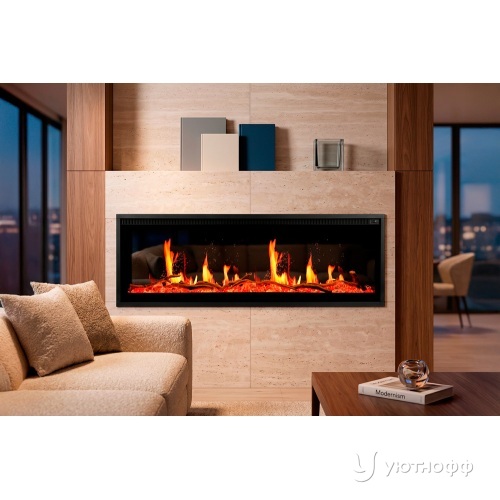 Настенный / встраиваемый электроочаг 5D V-ART LCD 50