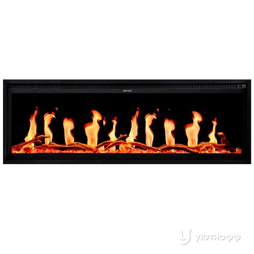 Настенный / встраиваемый электроочаг 5D V-ART LCD 50