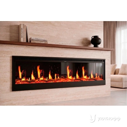 Настенный / встраиваемый электроочаг 5D V-ART LCD 60