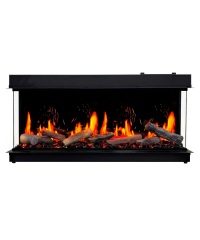 Электрокамин 5D V-ART LCD 42 Panorama (встраиваемый / настенный электроочаг 42")